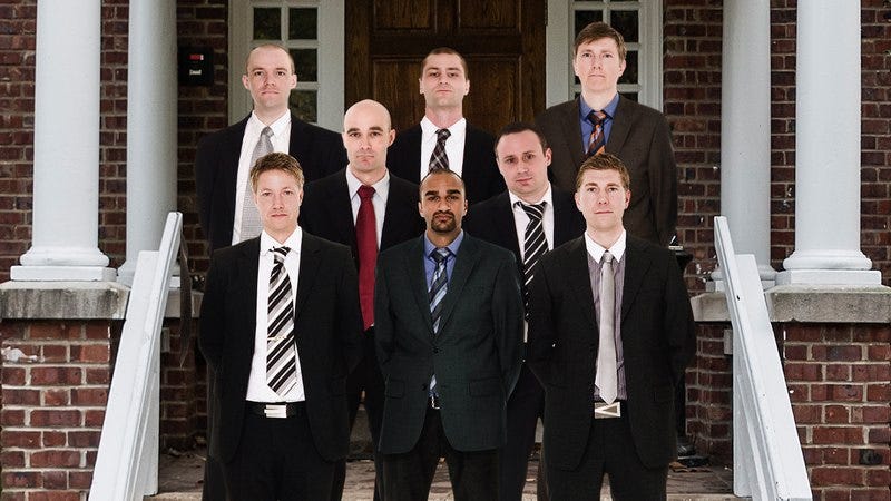 The dorky fraternity.