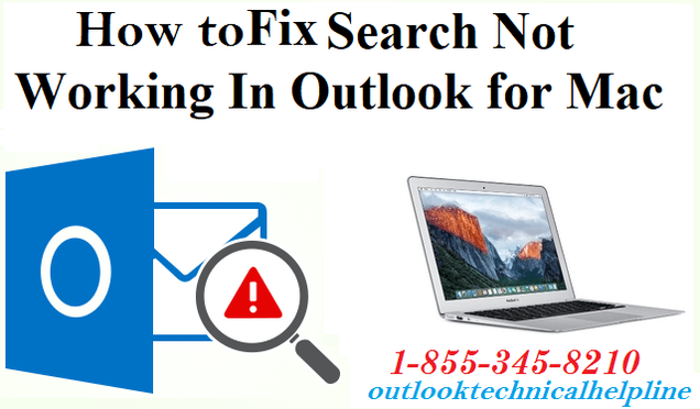 outlook for mac search