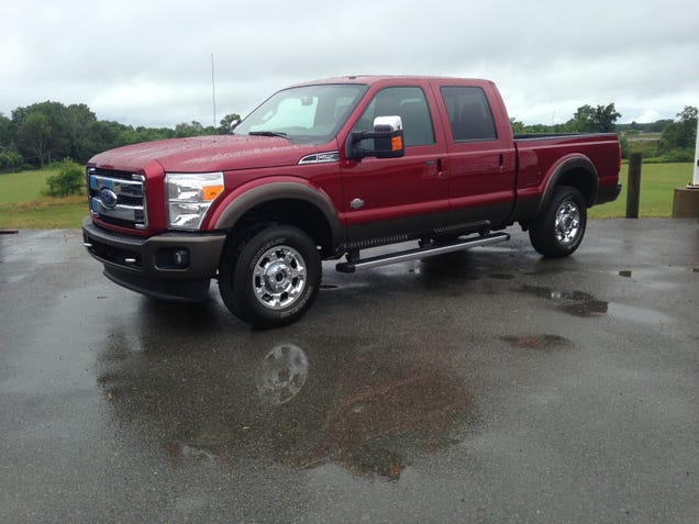 Ford f350 diesel fuel consumption #3