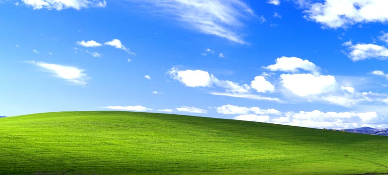 Illustration for article titled Photographer reveals the secret of the Windows XP desktop image