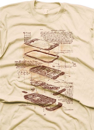 Illustration for article titled The iPhone as Designed By Leonardo da Vinci