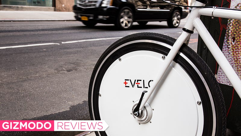 Make Any Bike Electric With This Add On Wheel All Images Alex Cranz Gizmodo