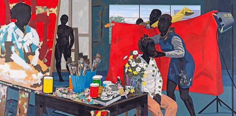 Illustration for article titled Black
History Month Either Starting Early Or Ending Really Fast: Kerry James Marshall “Mastry” Exhibit at the
Met Breuer Until January 29