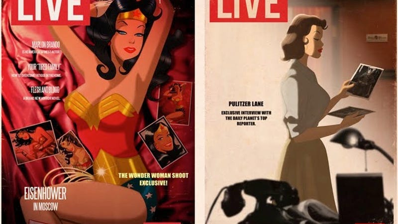 Superheroes Grace The Covers Of Life Magazine