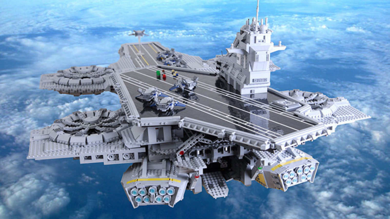 custom lego helicarrier
