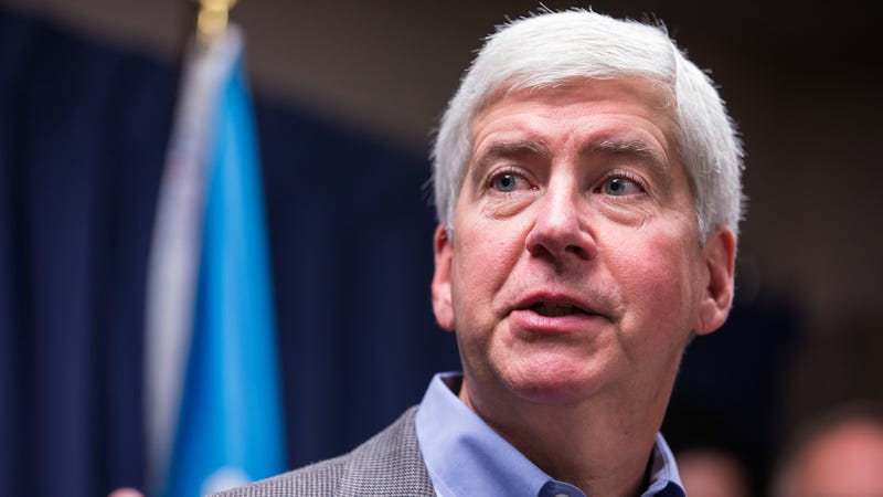 Former Michigan Governor Rick Snyder on January 27, 2016