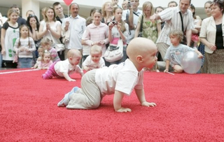 Illustration for article titled New Sport Alert: Lithuanian Baby Racing
