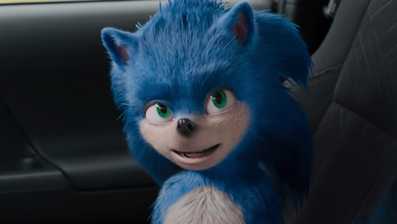 Sonic, buddy, you’ve got a little “face” on your face.