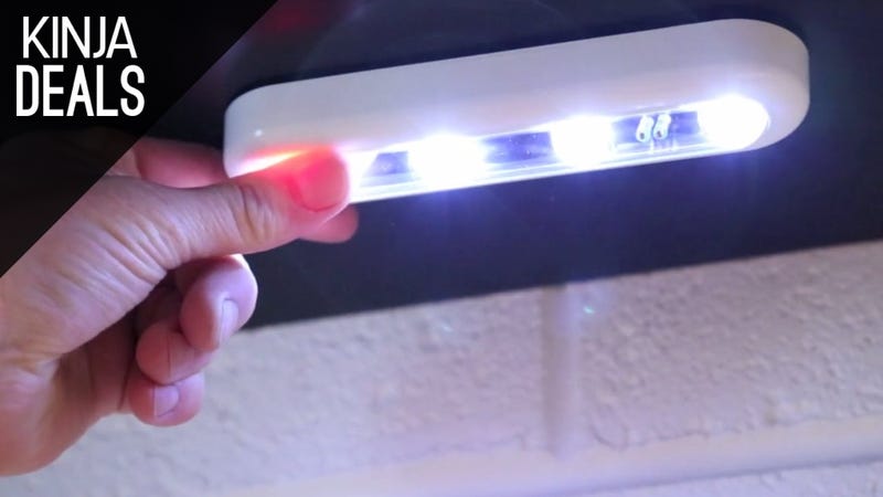 Illustration for article titled Stock Up and Save On These Useful Stick-Anywhere Night Lights