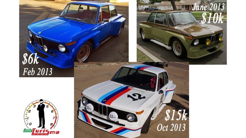 Illustration for article titled This BMW 2002 Widebody Gets Sold More Often Than A Roma Gypsy Kid