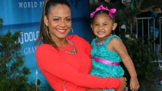 Christina Milian with daughter Violet (David Livingston/Getty Images)