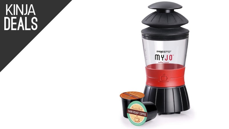 Illustration for article titled This $12 Travel Coffee Maker Works With K-Cups