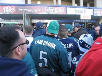 Illustration for article titled Afternoon Blogdome: Which Team Has The Drunkest Fans?