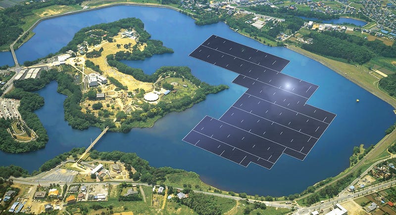Illustration for article titled Comienza la construcción de la planta solar flotante más grande del mundo