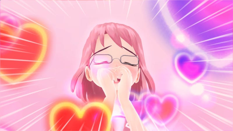 Illustration for article titled These Gal Gun Screens Are All Hearts and Underpants