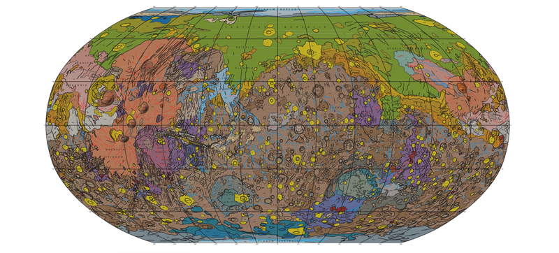 Illustration for article titled This Is the Most Detailed Map of Mars's Surface Ever Made