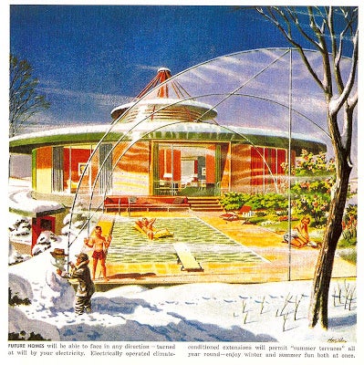 Illustration for article titled 'Summer Terrace' All Year Round (1960s)