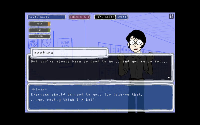 Illustration for article titled A Game Where You Have To Break Up With Everyone At School