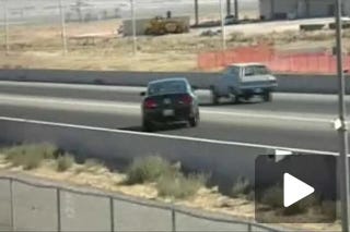 Illustration for article titled Mustang Bullitt Takes Right Turn At Albuquerque (Dragway)