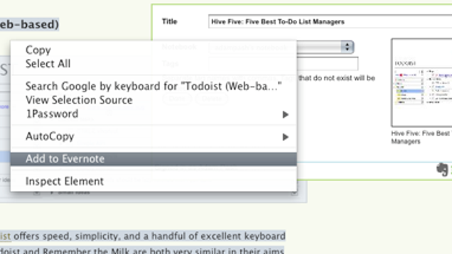 how to get evernote web clipper