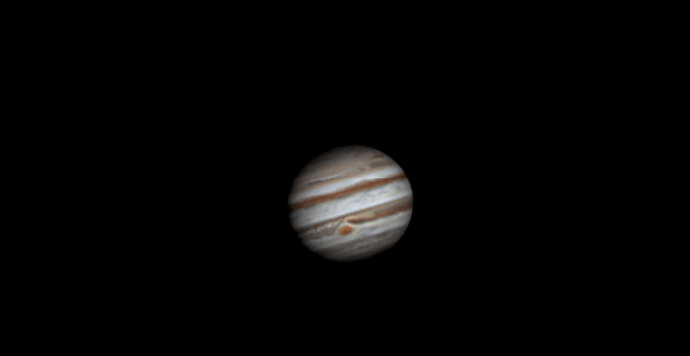 Gorgeous Amateur Timelapse of Jupiter Re-enacts Voyager Flyby