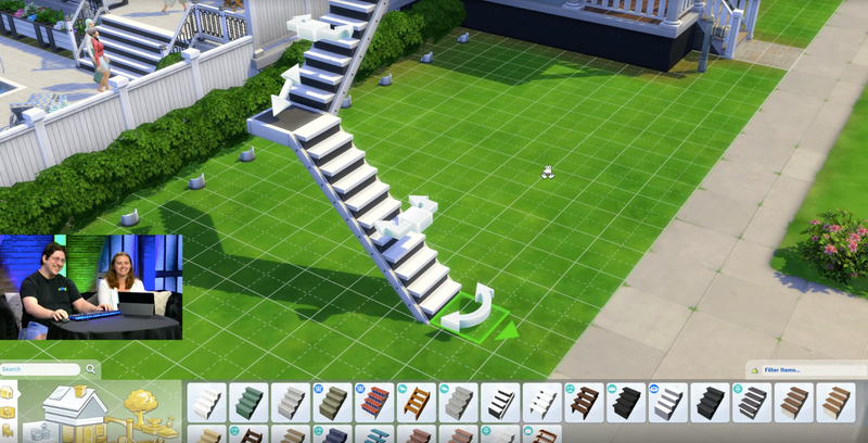 Znalezione obrazy dla zapytania the sims 4 stairs update