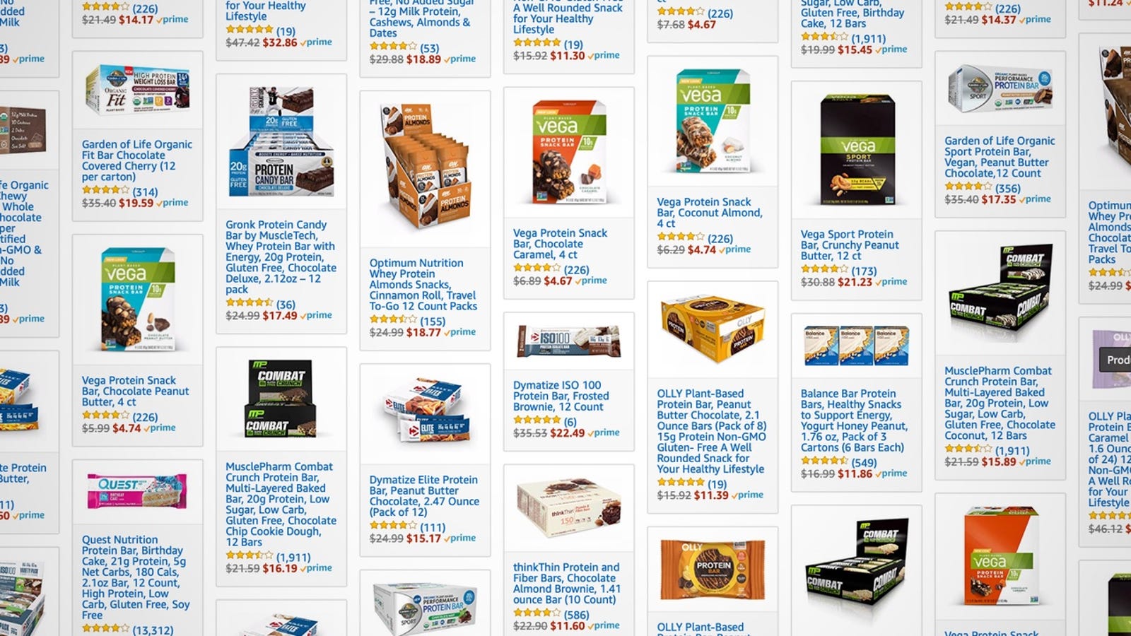 Take Your Pick Of 69 Discounted Protein Snacks, Including Gronk Bars, Today Only