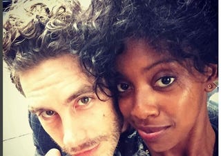 Sebastian Vallentin Stenhøj and Condola RashadInstagram Screenshot