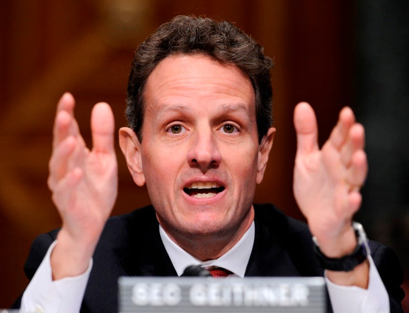 Illustration for article titled Fire Geithner First