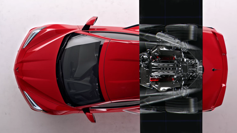 Illustration for article titled The 2022 C8 Corvette Z06's Rumored 800-HP Engine Might Be A Flat-Plane-Crank V8: Report