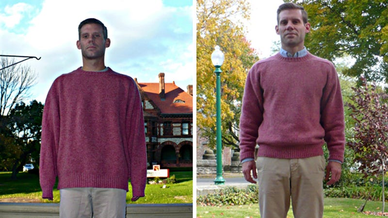 Shrink a Wool Sweater and Make It Fit Again