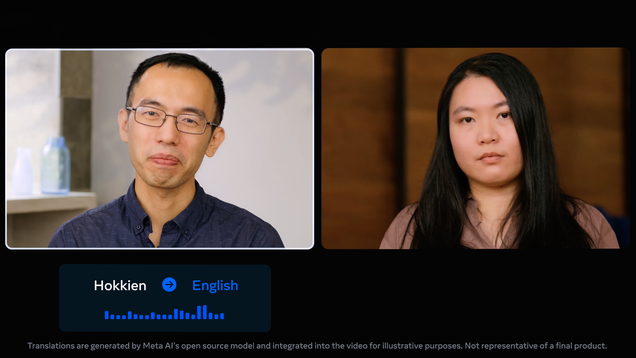 Meta Has Developed AI for Real-Time Translation of Hokkien