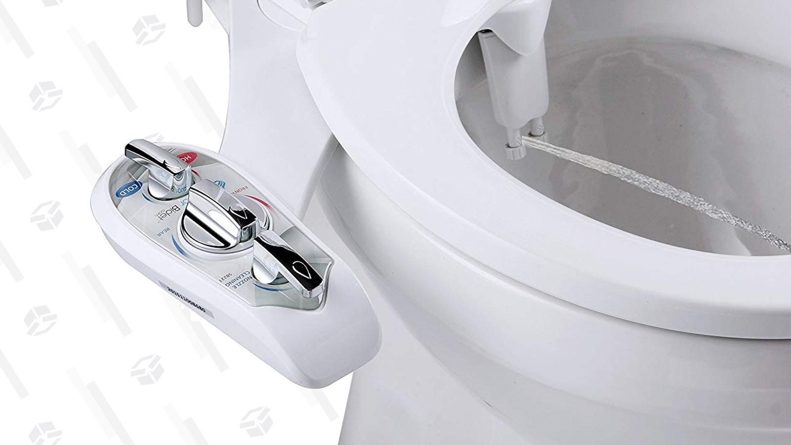photo of This $40 Bidet Includes Hot Water Support, Which Your Tush Will Appreciate This Time of Year image