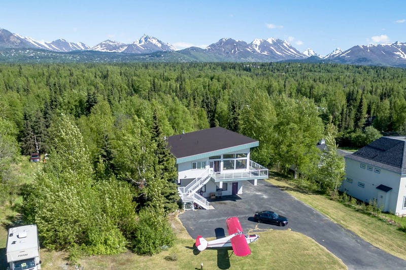 Our place in Anchorage because how could we not?