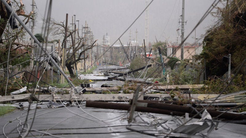 Resultado de imagen para huracÃ¡n maria puerto rico