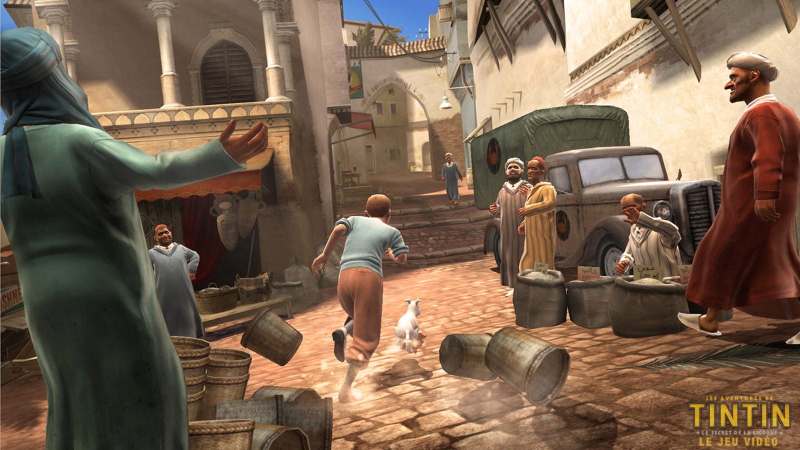 The Adventures of Tintin Game Looks Pretty