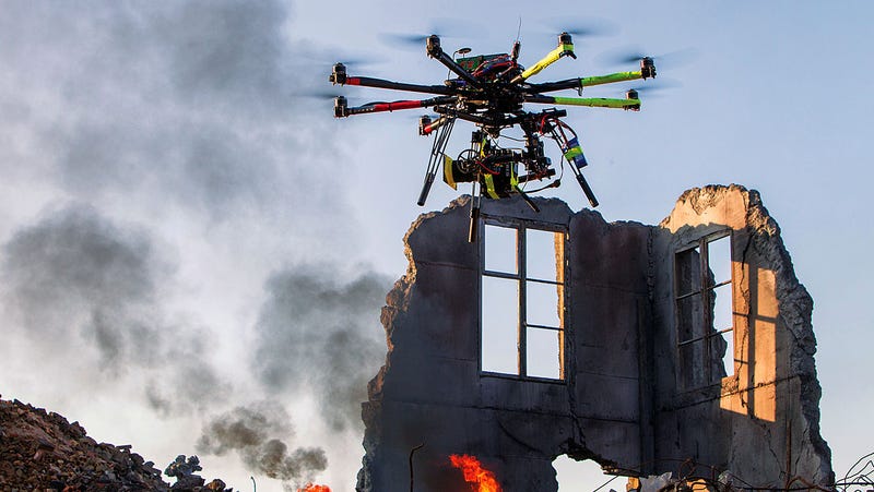 Illustration for article titled Drone Manufacturers Pin Their Hopes On Hollywood