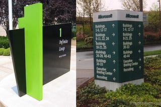 Illustration for article titled Apple Campus vs. Microsoft Campus: One Visitor's UI Review