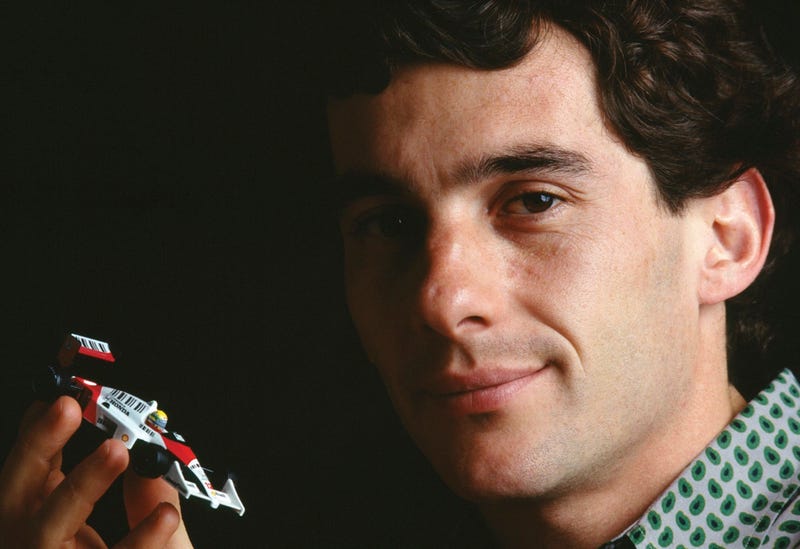 Illustration for article titled What's happening in a world where Ayrton Senna is alive?