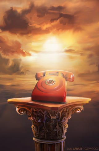 Illustration for article titled An Ode to Landlines and Desk Phones