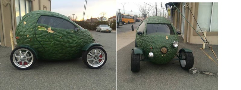 Illustration for article titled This Mysterious $500 Subway 'Avocado Car' Is My Next Lemons Racer