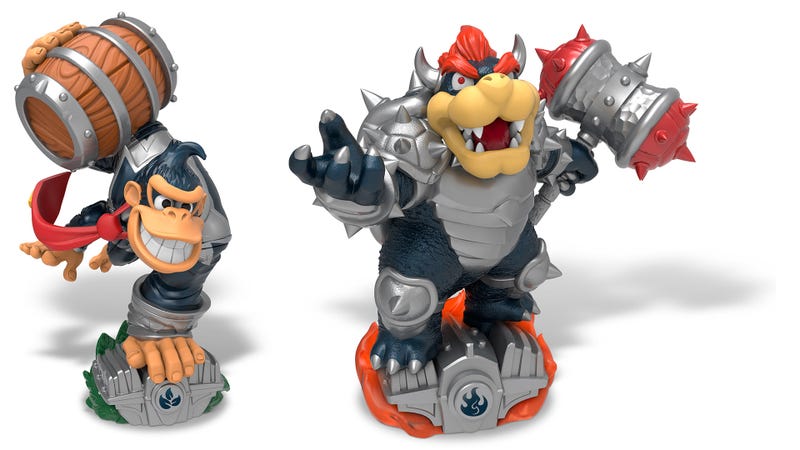 Illustration for article titled SuperChargers Dark Editions Complicate Skylander And Amiibo Collecting