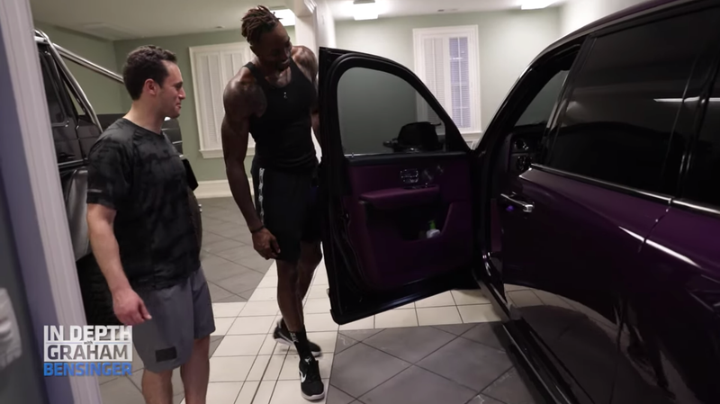 Illustration for article titled Dwight Howard Has A Purple Car For The Most Dwight Howard Of Reasons