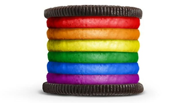 Filled With Pride: Oreo's Rainbow-Colored Cookie