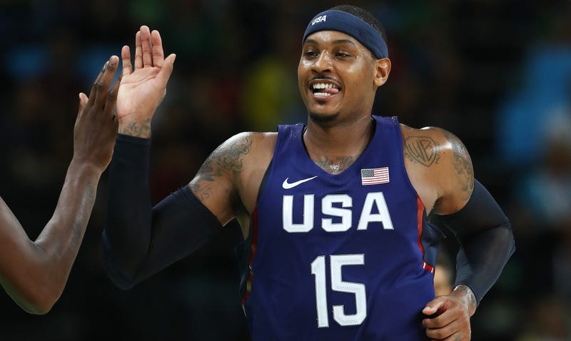 Illustration for article titled Carmelo Anthony Can't Even Get A Gig On A Depleted Team USA