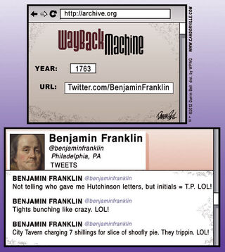 Illustration for article titled Candorville: Benjamin Franklin