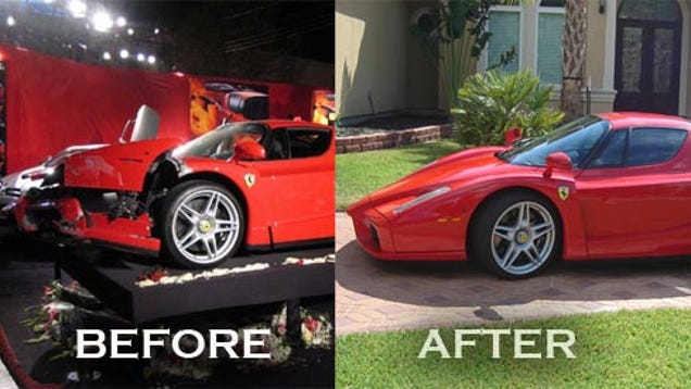 Exclusive: Texas Man Rebuilds $1.5 Million Ferrari Enzo ...