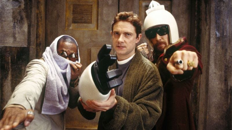 The 2005 Hitchhiker’s Guide To The Galaxy film.