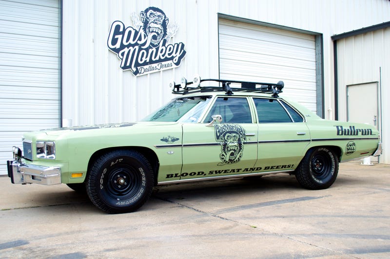 Gas Monkey Bullrun Rally Car Raffle The Puke Green 1976 Chevy Caprice That We Saw Roll Up To Hotel Arts In Calgary Was Immetly Dismissed As A Compeor But Then Richard Revved