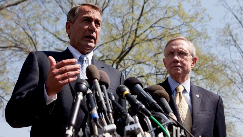 Illustration for article titled Congress Continues Debate Over Whether Or Not Nation Should Be Economically Ruined